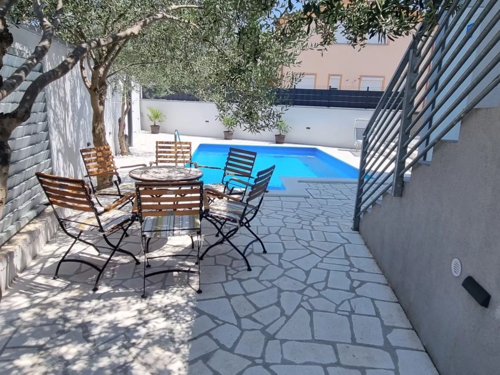 Villa mit beheiztem Pool mit Meerblick - TA Leut Agency-Buiten