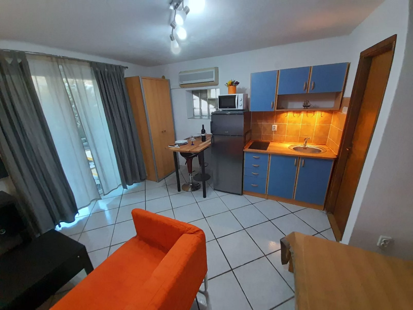 Studio mit Terrasse für zwei Personen-Binnen