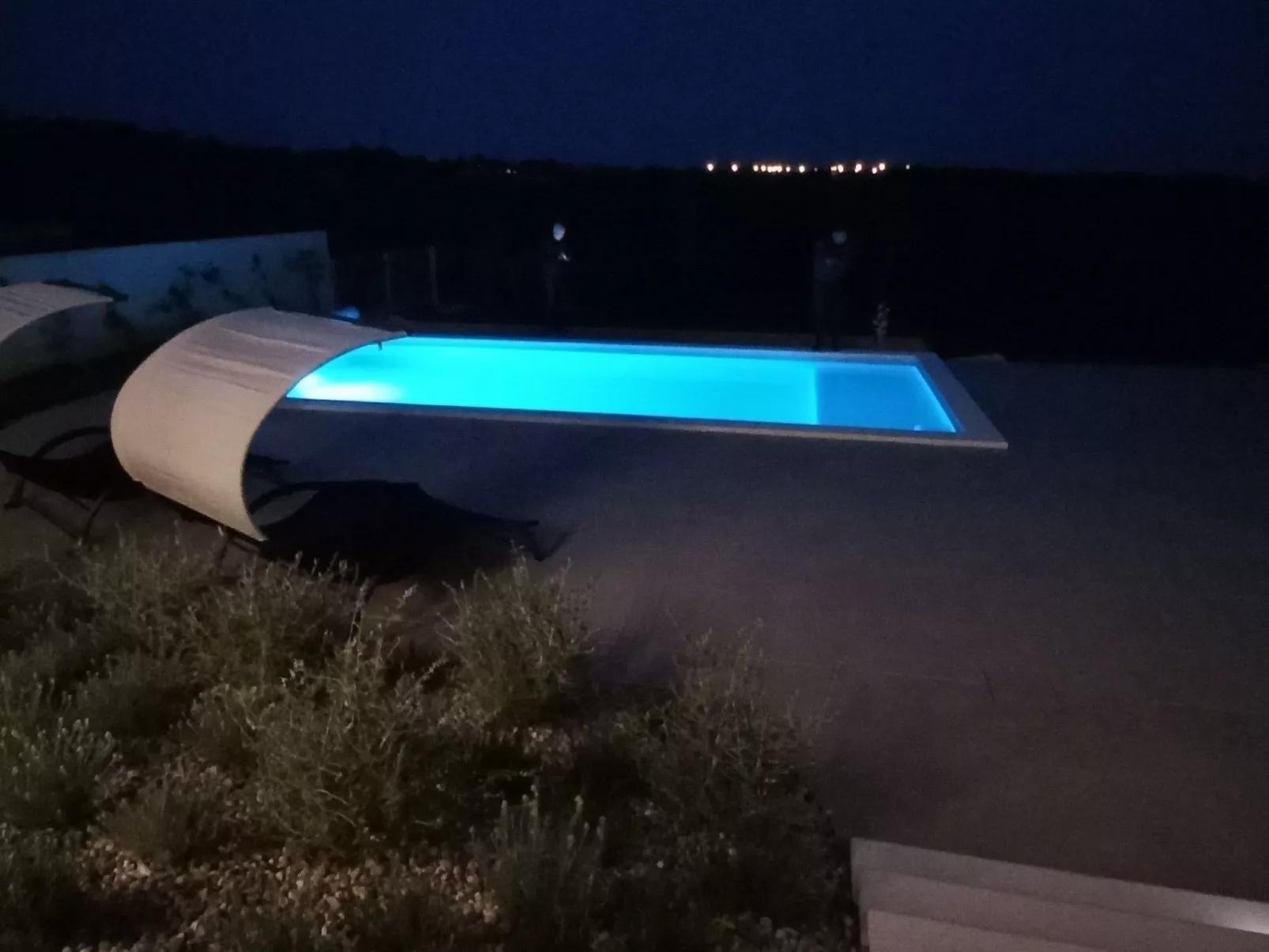 Villa Grofica, beheizter Pool, Taverne, Strandnähe-Buiten