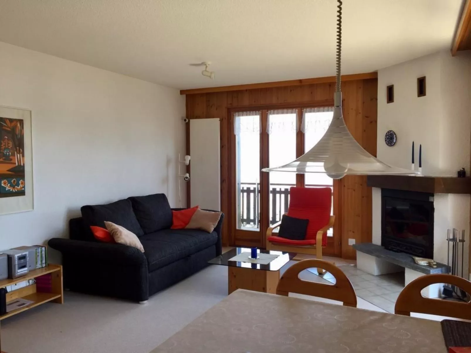 Fewo mit Blick auf die Berge