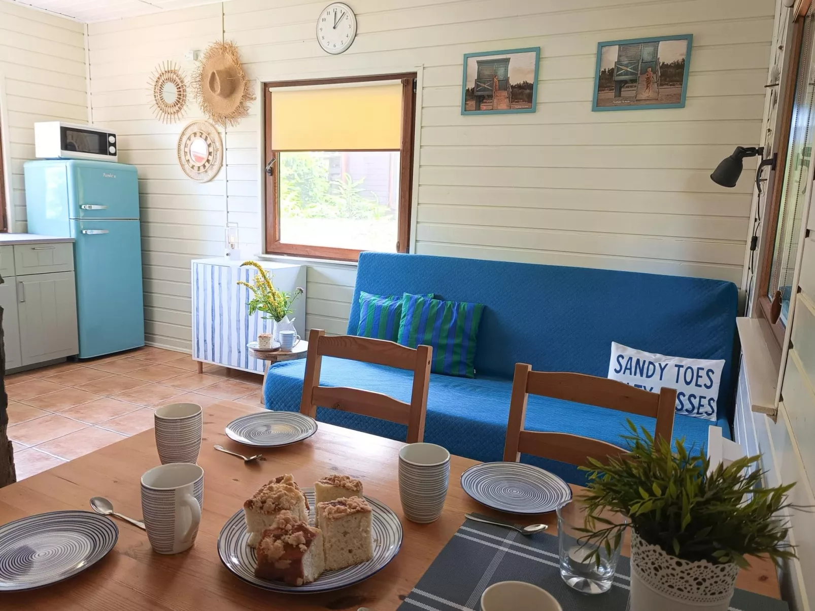 Modernes Ferienhaus in Kopalino mit Grill, Garten und Terrasse-Binnen