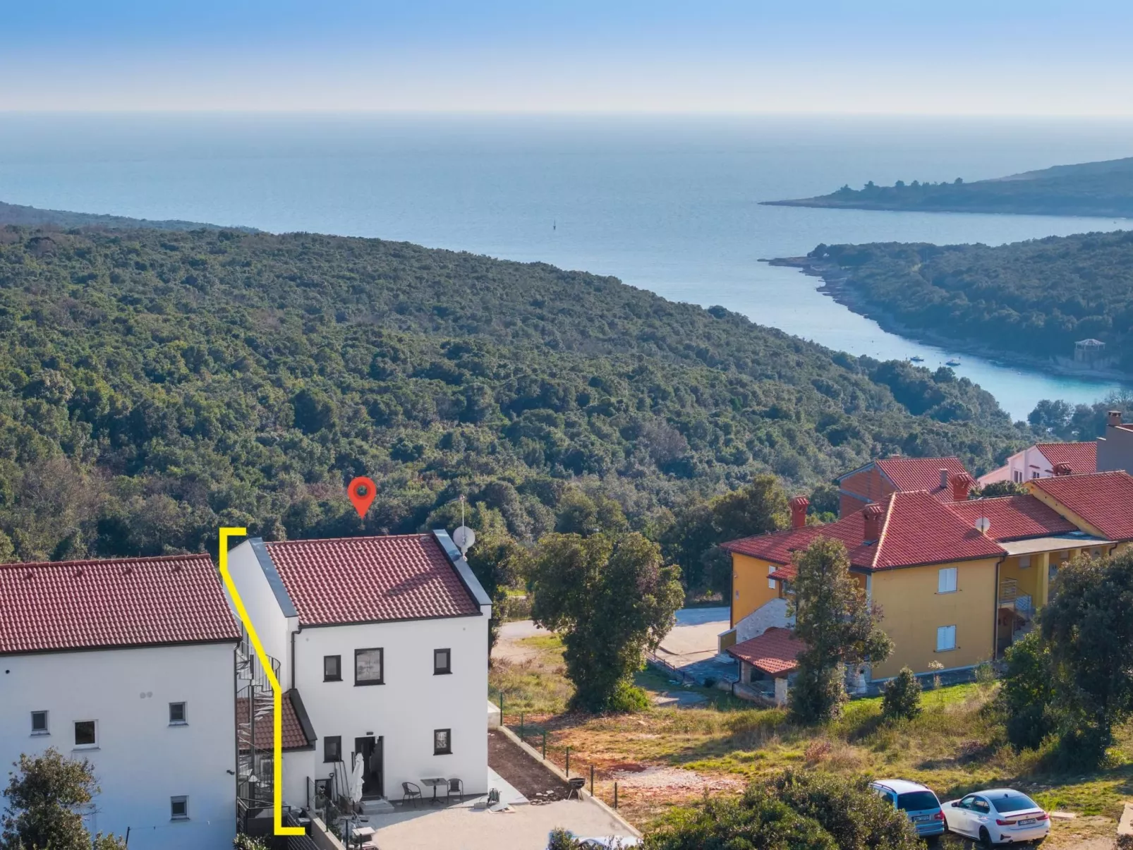 Villa Artec mit Meerblick
