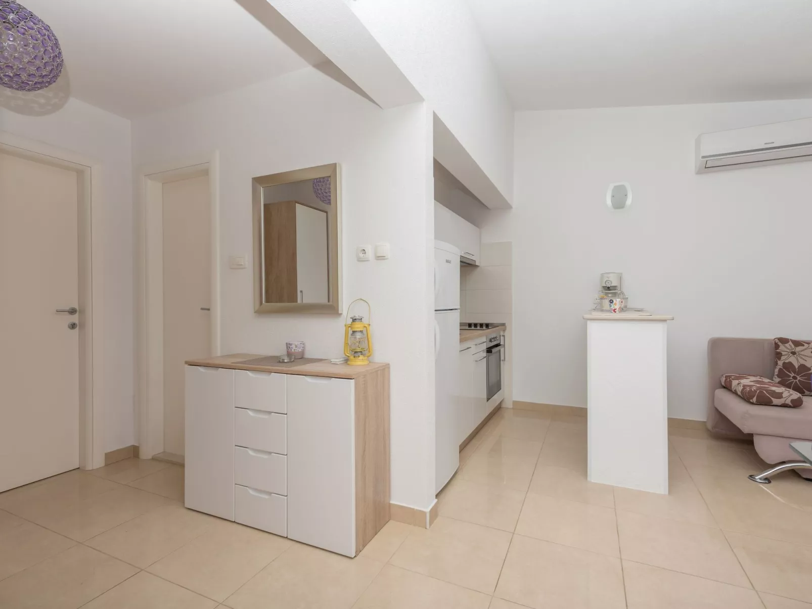 Mit Balkon und Garten sowie Meerblick