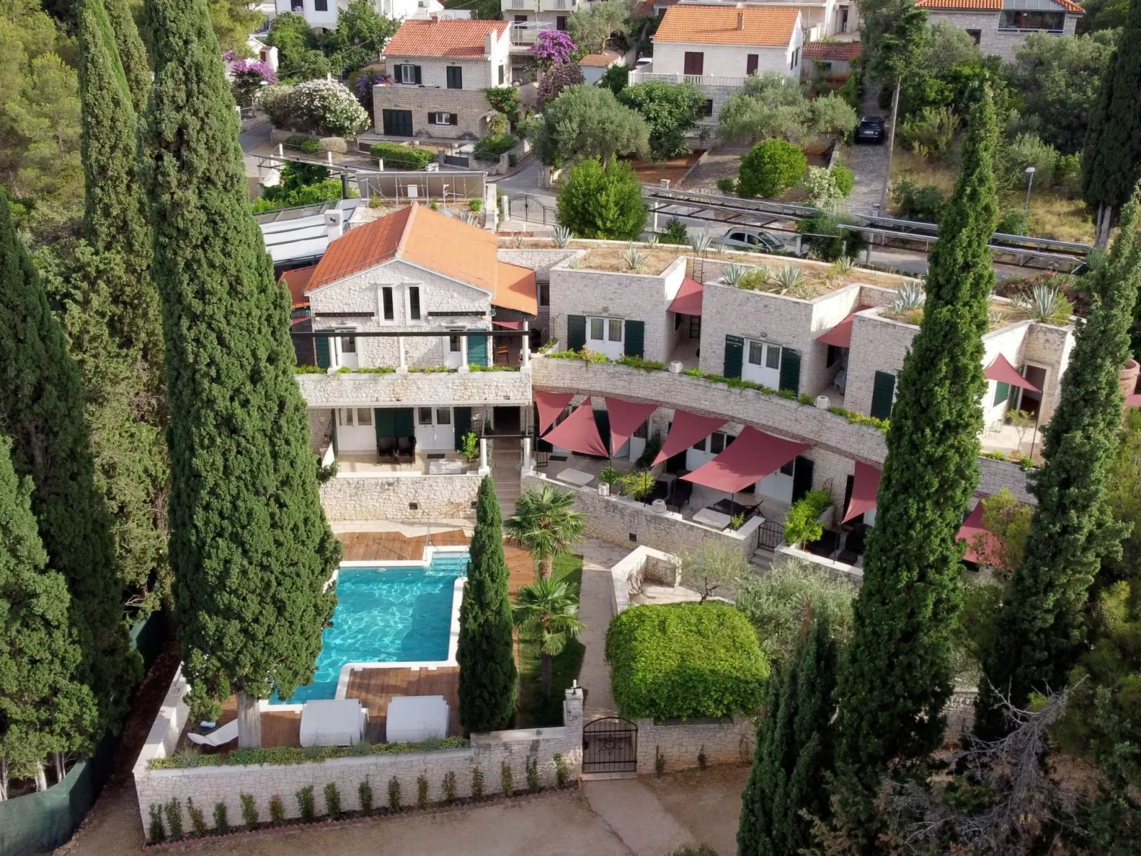 Villa Diokletianspalast-Buiten