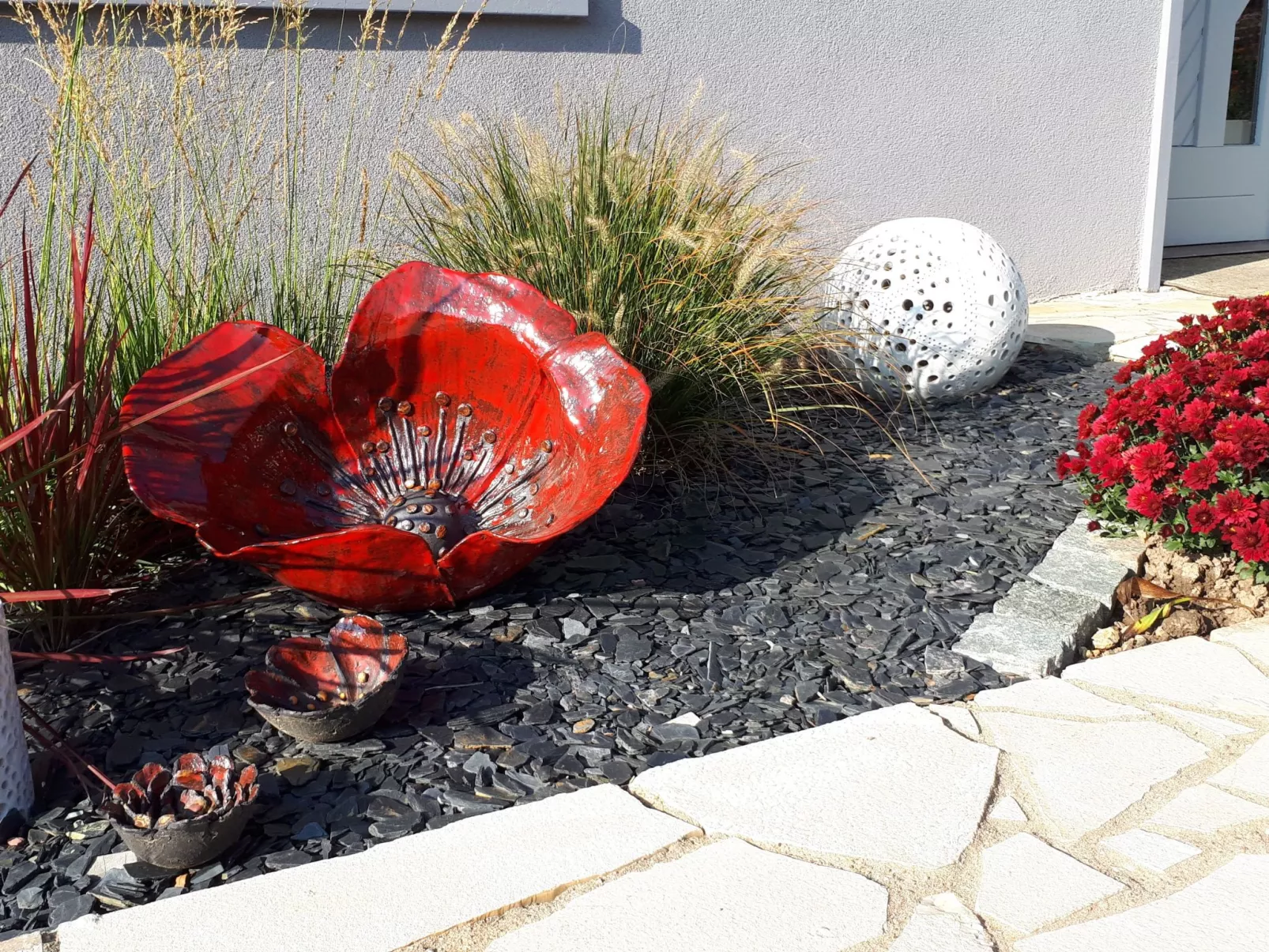 Wohnung "Terre d'Hélène" und Garten-Buiten