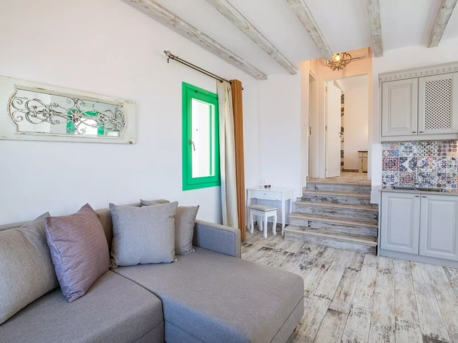 Schönes Haus in Kato Lefkos und schöne Aussicht