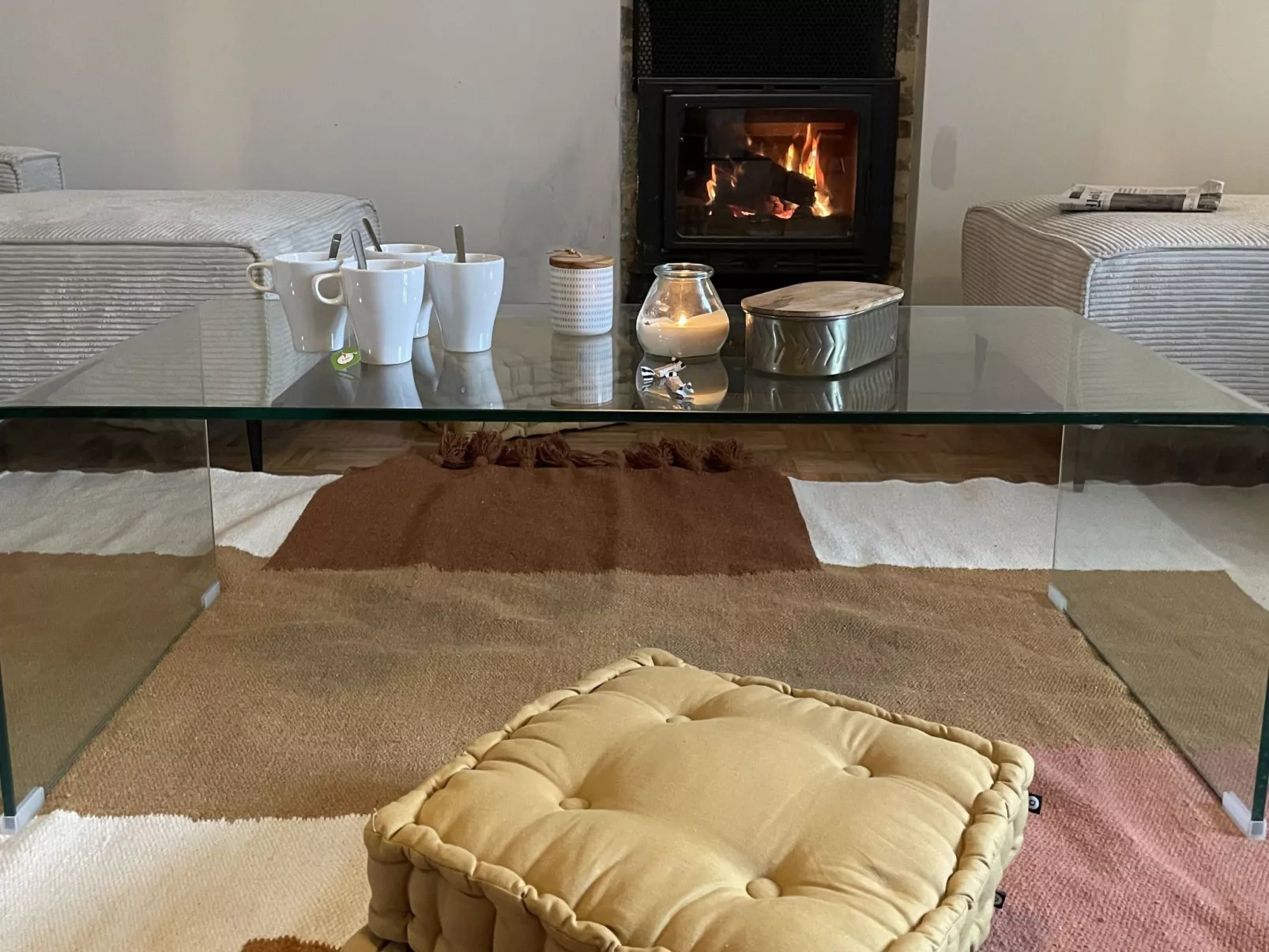 Haus mit großem Komfort, 20 Min. von den Stränden entfernt-Binnen