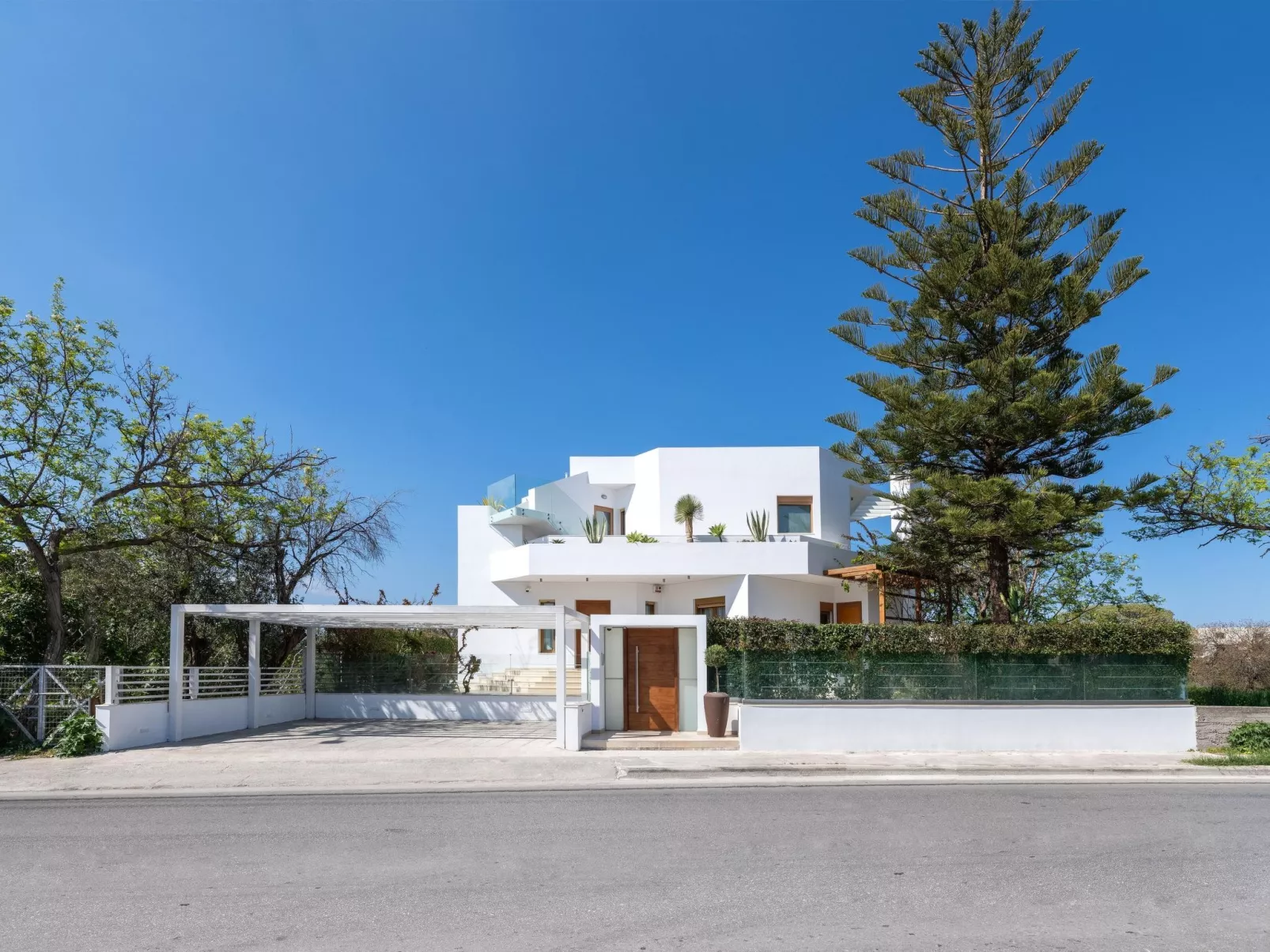 Schöne weiße Ferienvilla Liebe-Buiten