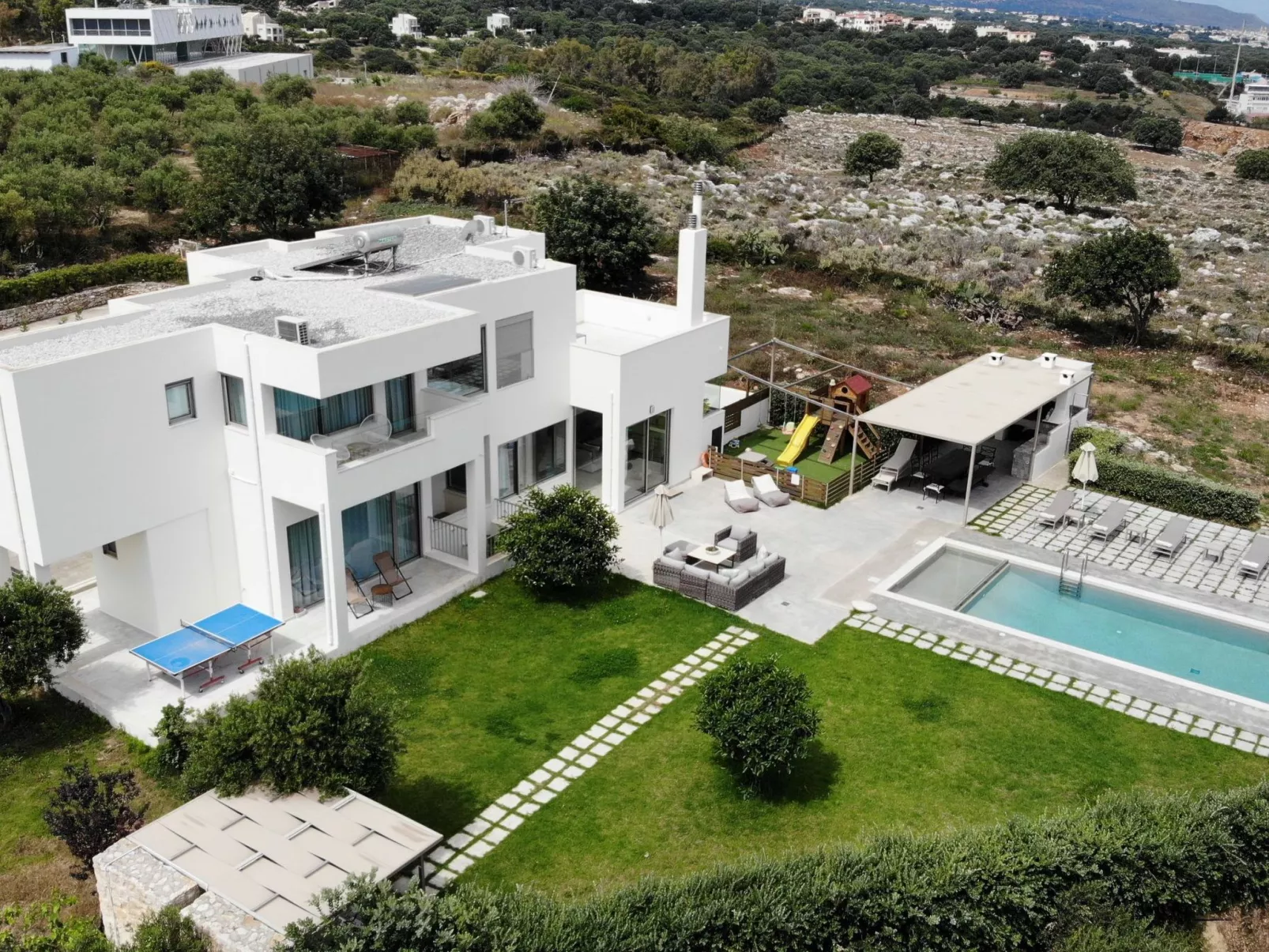 Lux Villa, Beheizter Pool-2km zum Strand,Kinderbereich