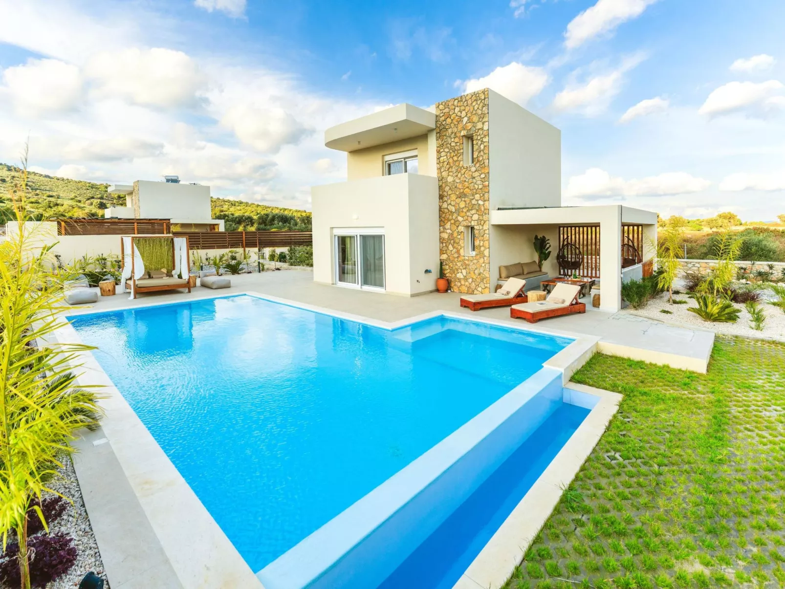 Kleopatras Villa-Binnen