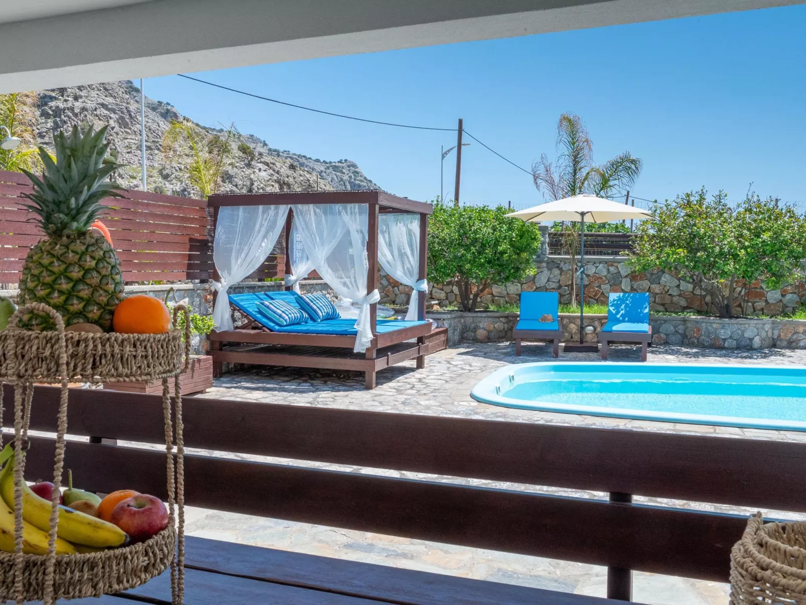 Villa Maripaul im Dorf Pefki-Binnen