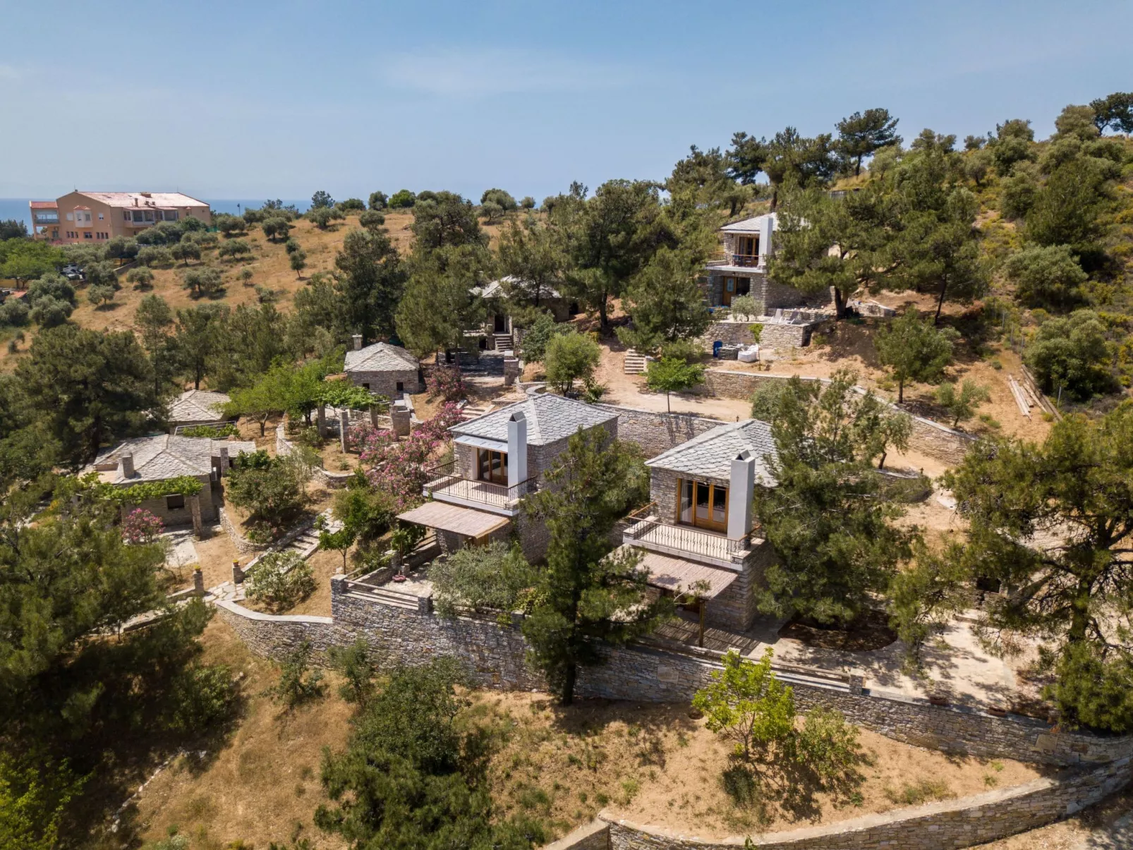 In Thasos mit Garten und Terrasse