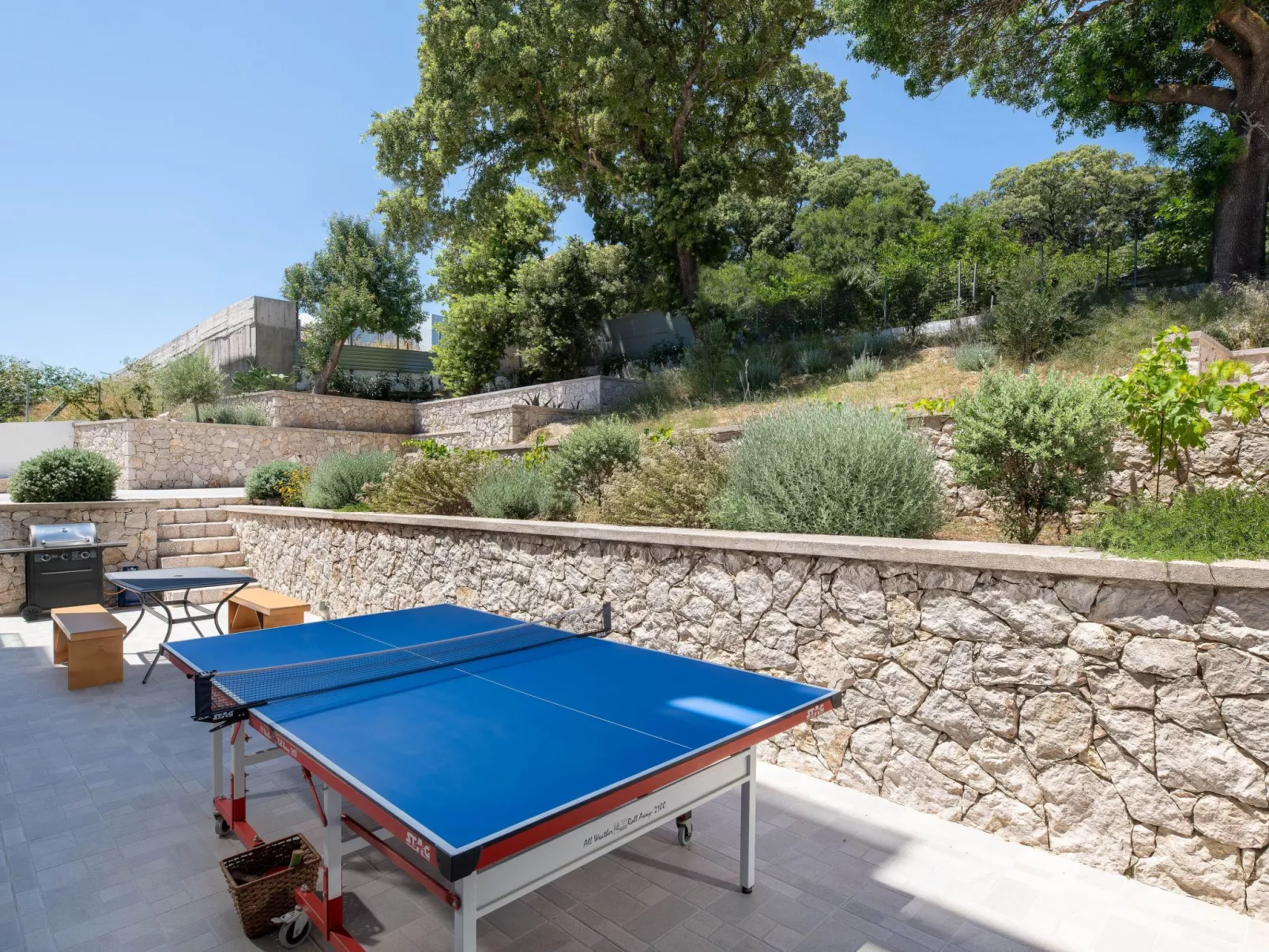 Schöne Pool-Villa Terpsis-Buiten