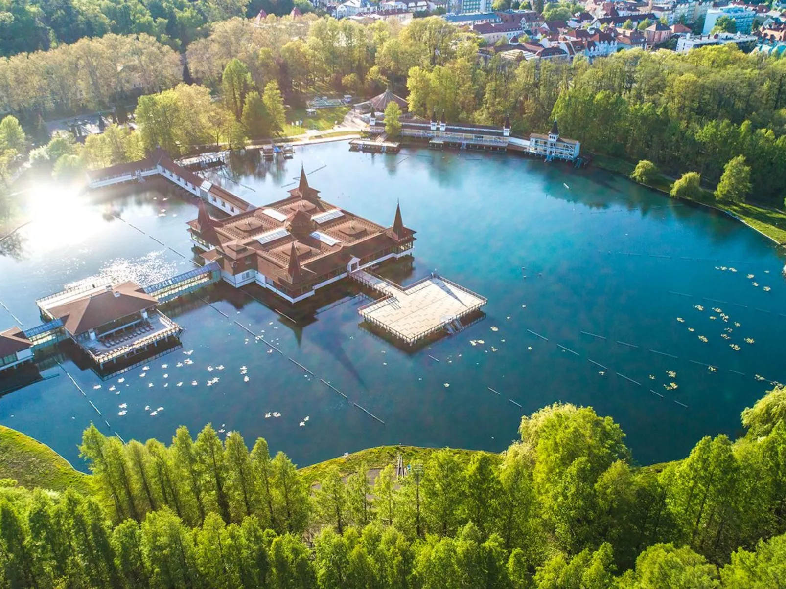 Apartement mit Balkon Nr.5 Ács Apartman Hévíz-Buiten