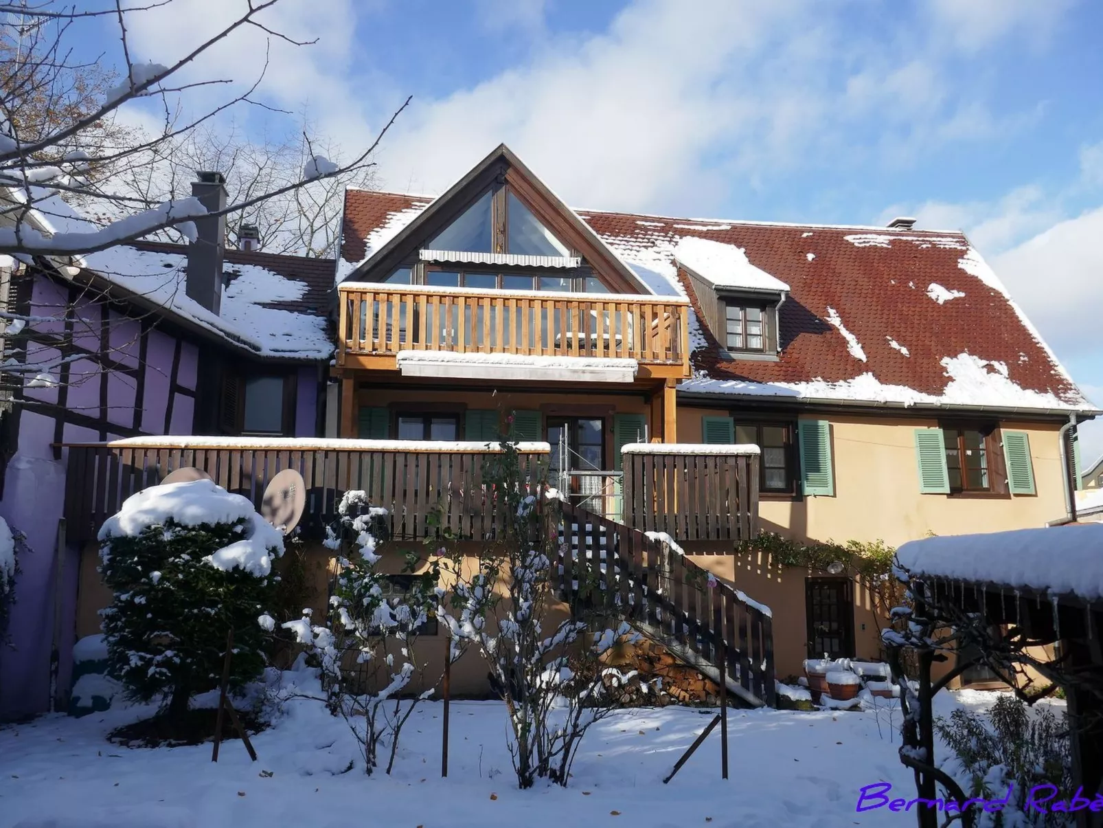 1ed-Face Vosges,au Sud,coeur Vignoble,Calme,WiFi-Buiten