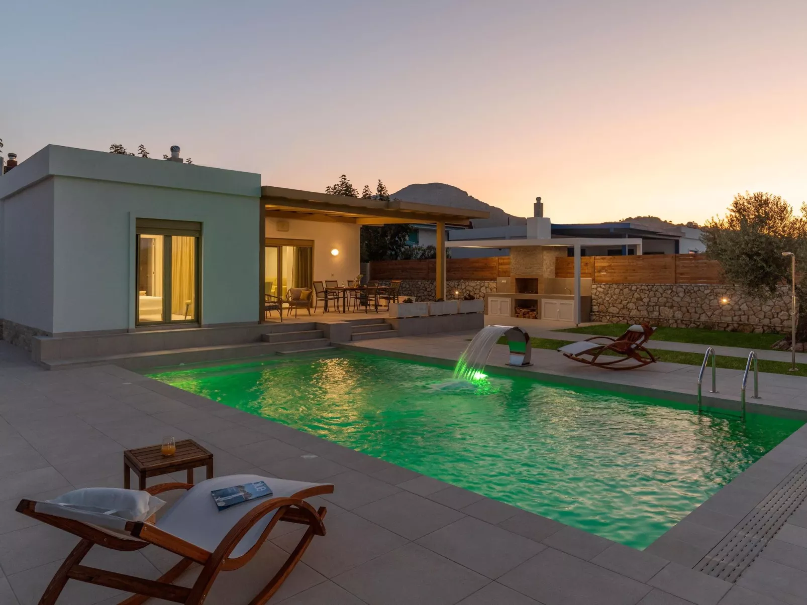 Klimatisierte Villa Elia-Buiten