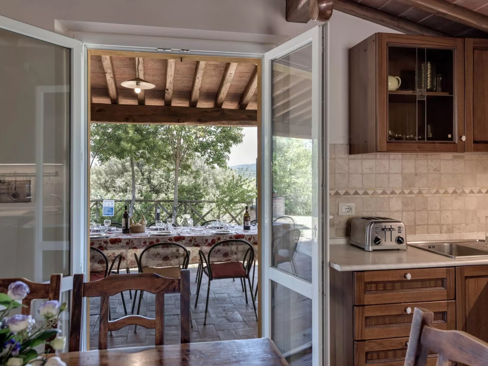 Villa Bellaria mit Pool und Klimaanlage-Binnen