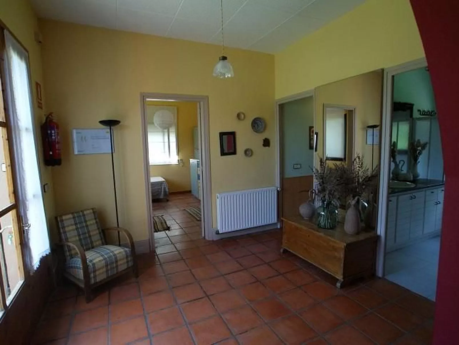 Kleiner Bungalow mit zwei Schlafzimmern.-Binnen