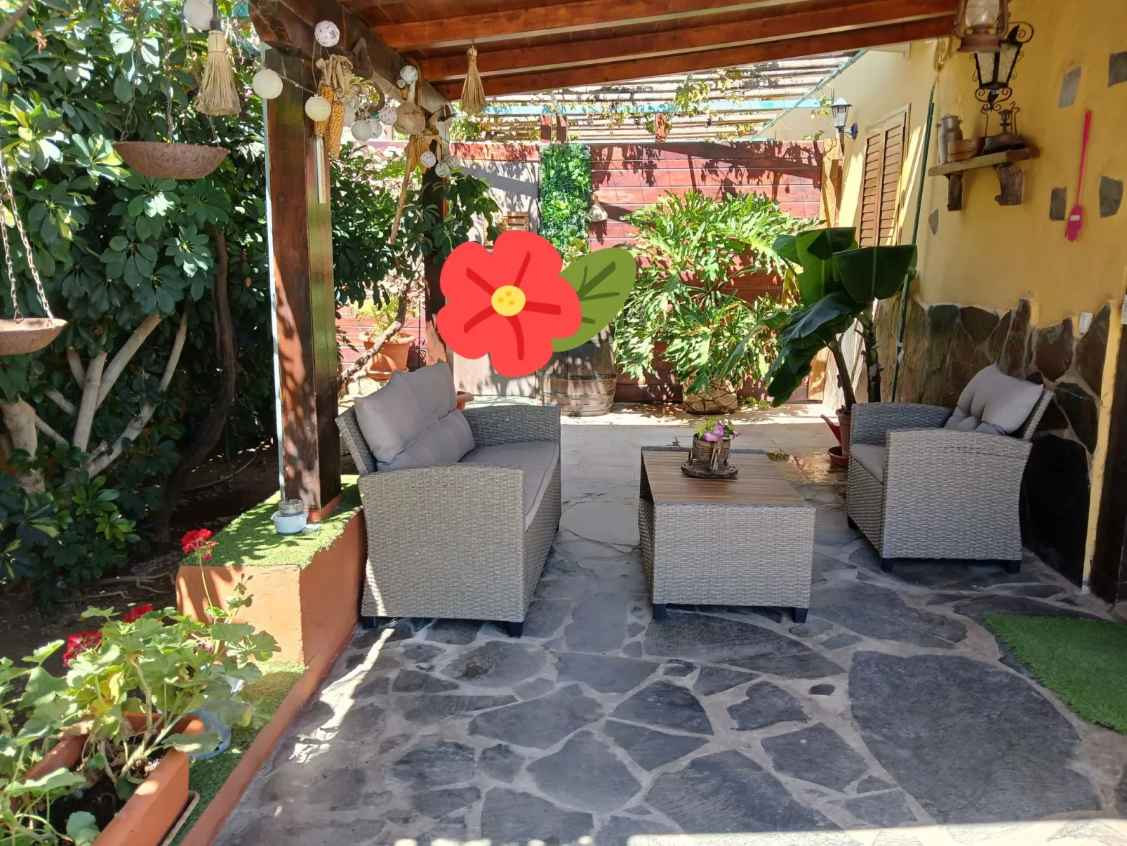 "La Almendra" mit Terrasse-Binnen