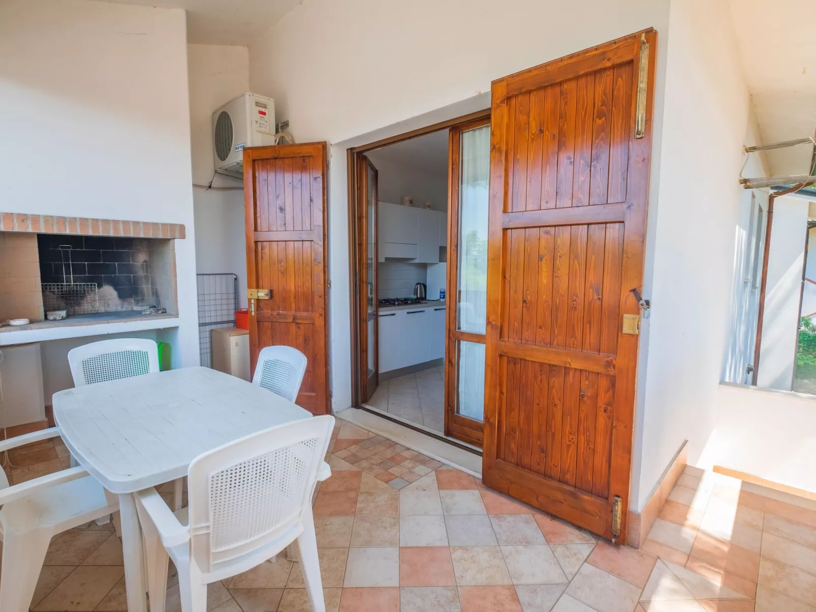 Zwei-Zimmer-Villa, privater Garten, Klima