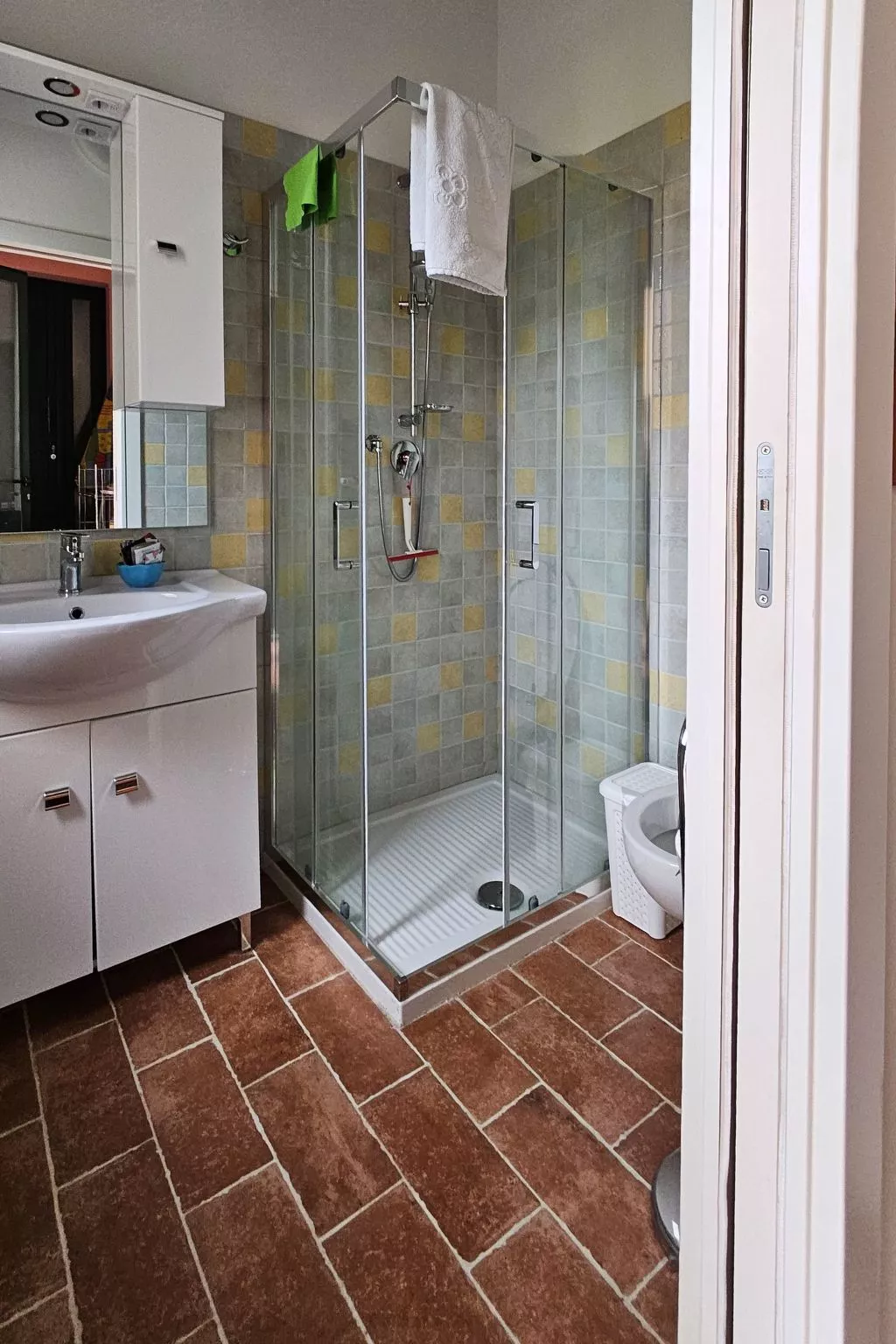 Mini-Appartement Casa Colombana mit Panoramablick