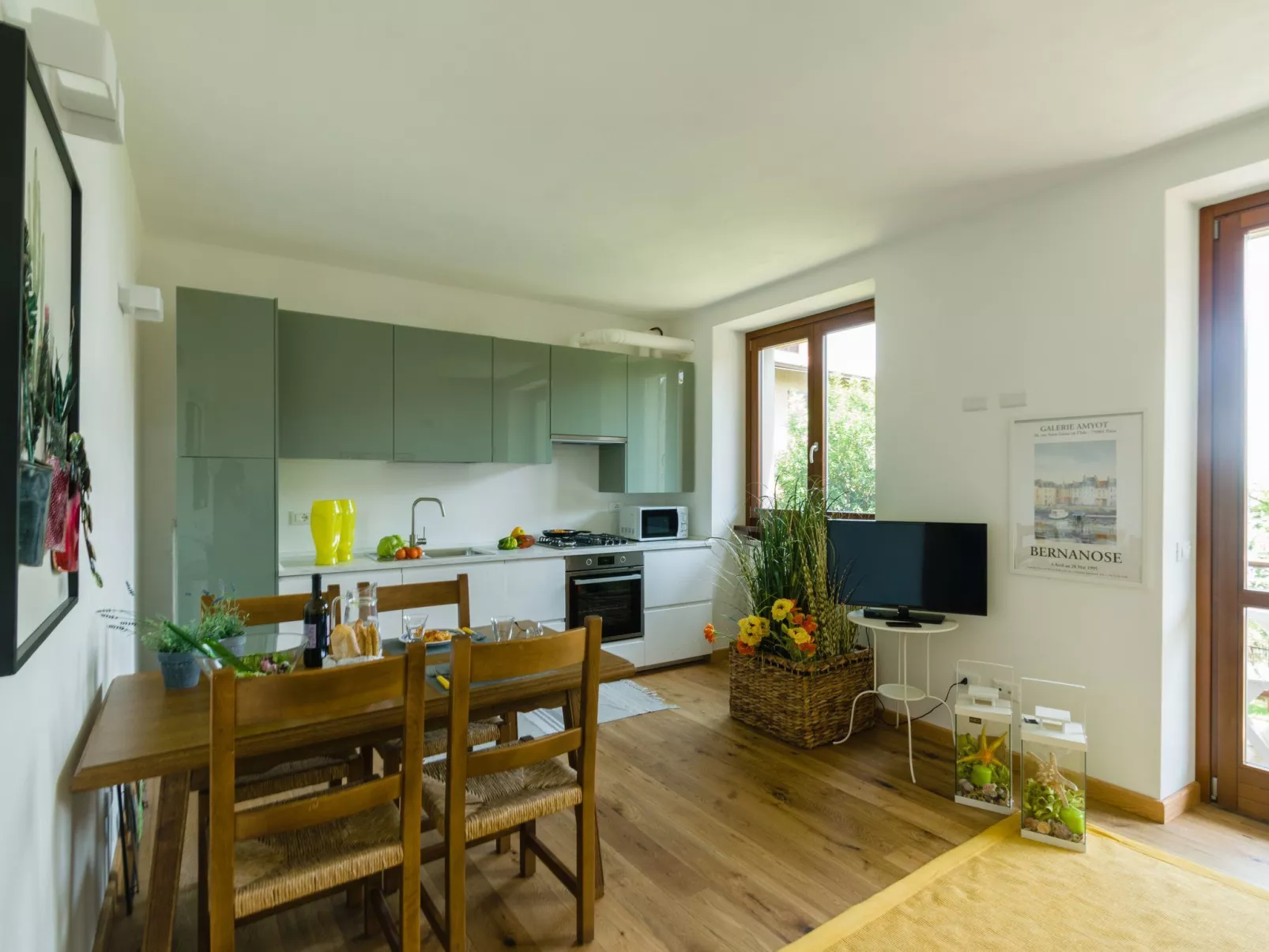 Wohnung 'Abstieg zum See' mit Wasserblick