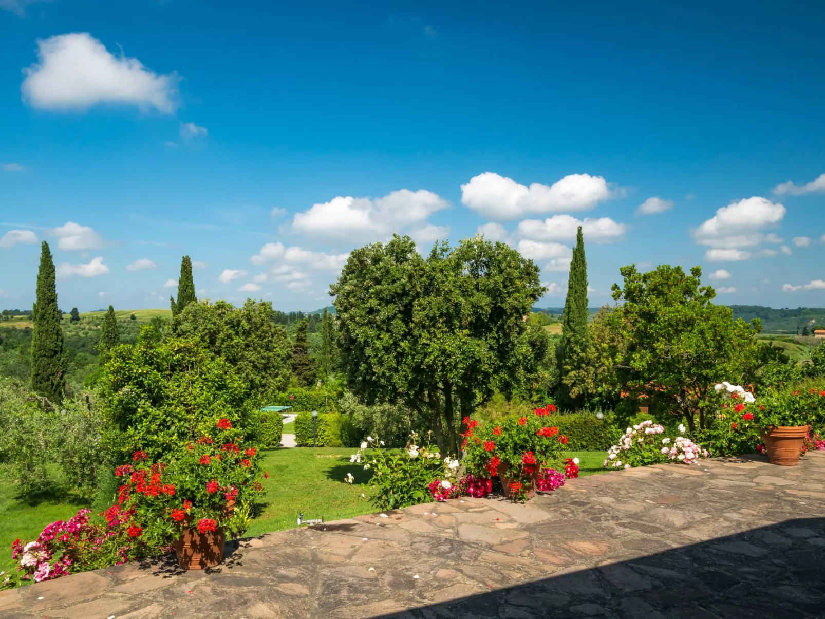 Vier-Zimmer-Wohnung Borgo Collelungo 2 Bäder, erster Stock