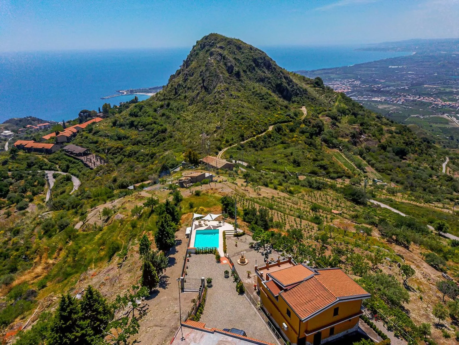 In Castelmola mit Privatem Pool