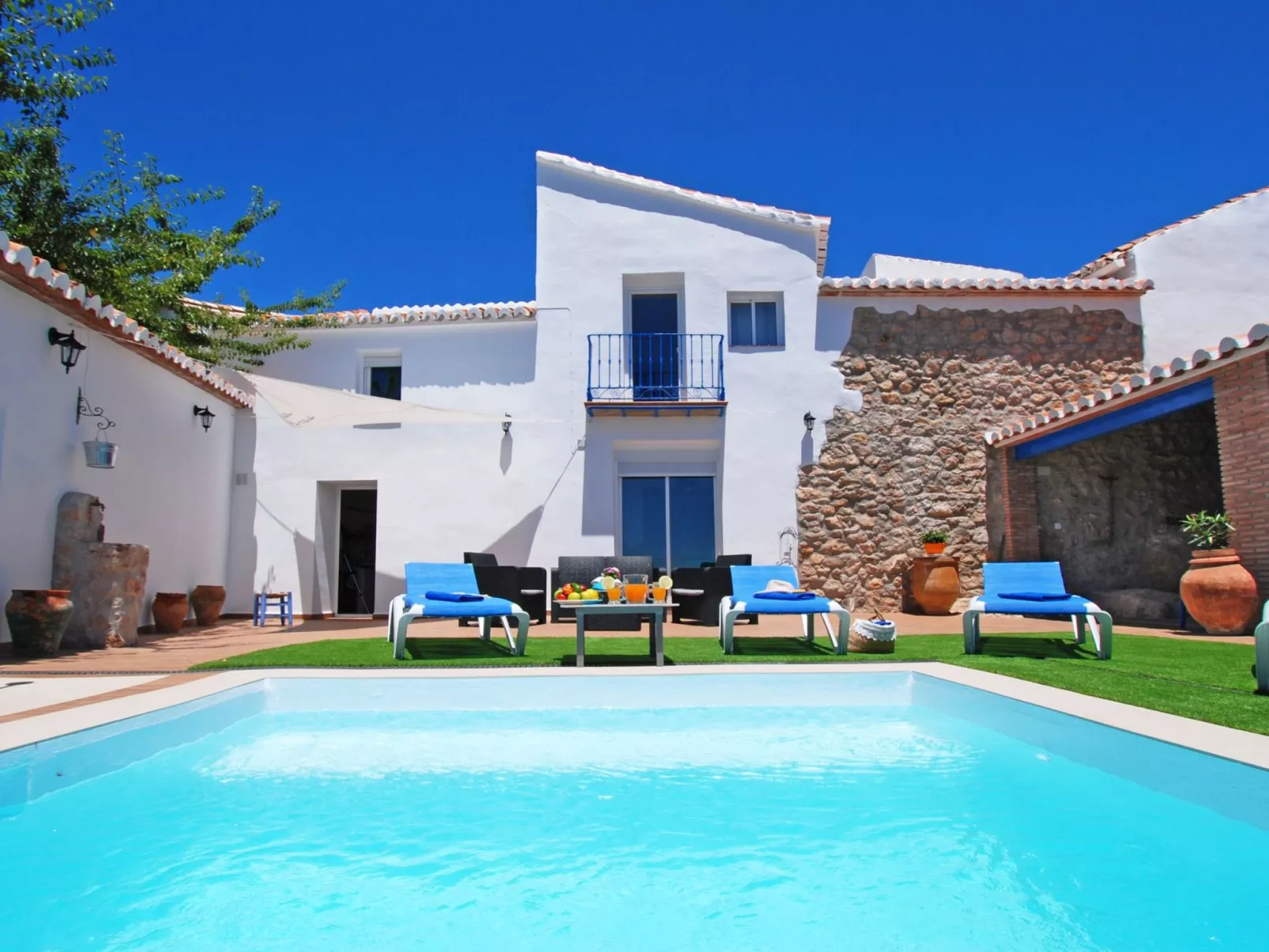 In Comares mit Offenem Kamin