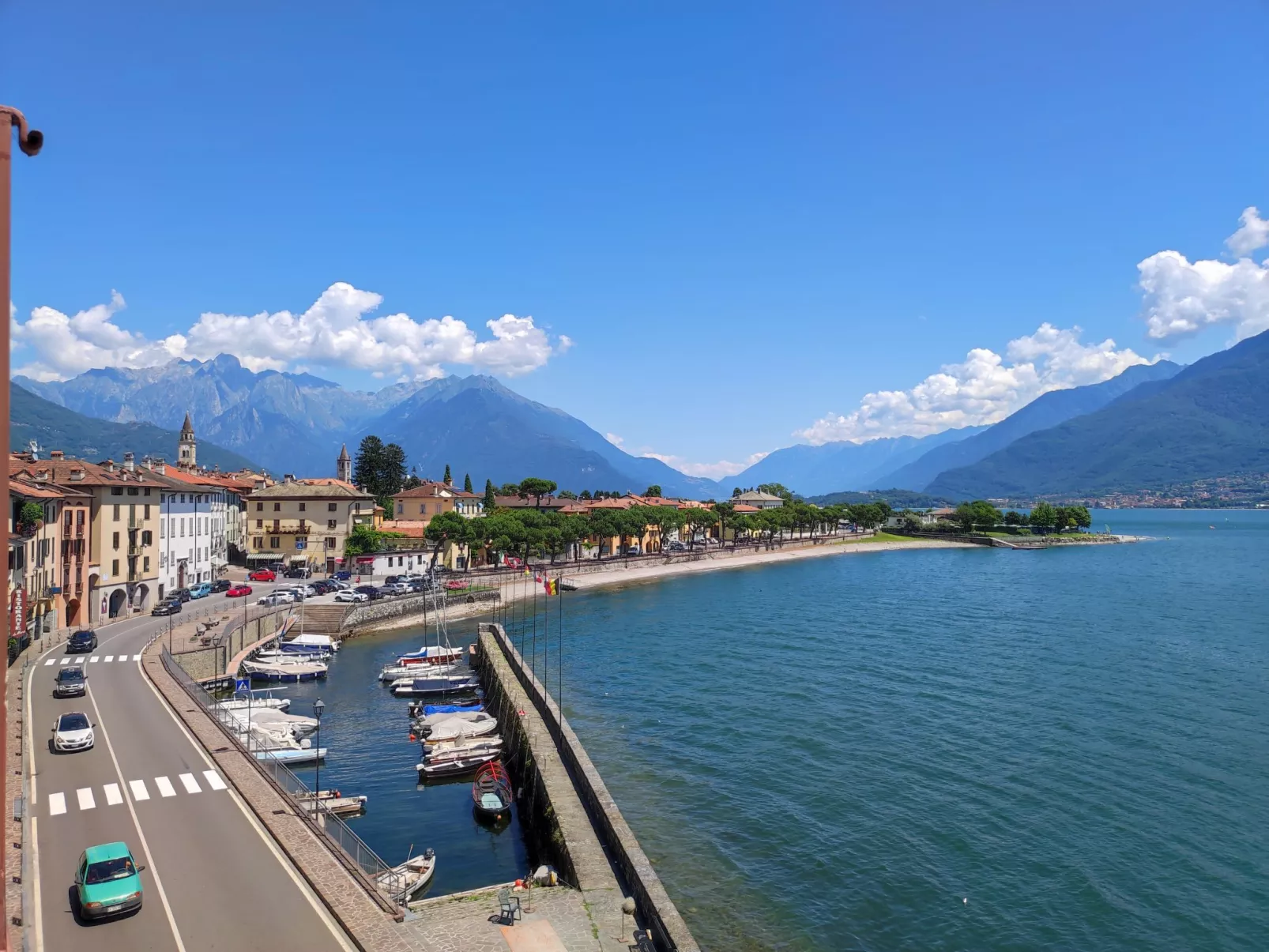 Wohnung in Domaso mit privatem Parkplatz
