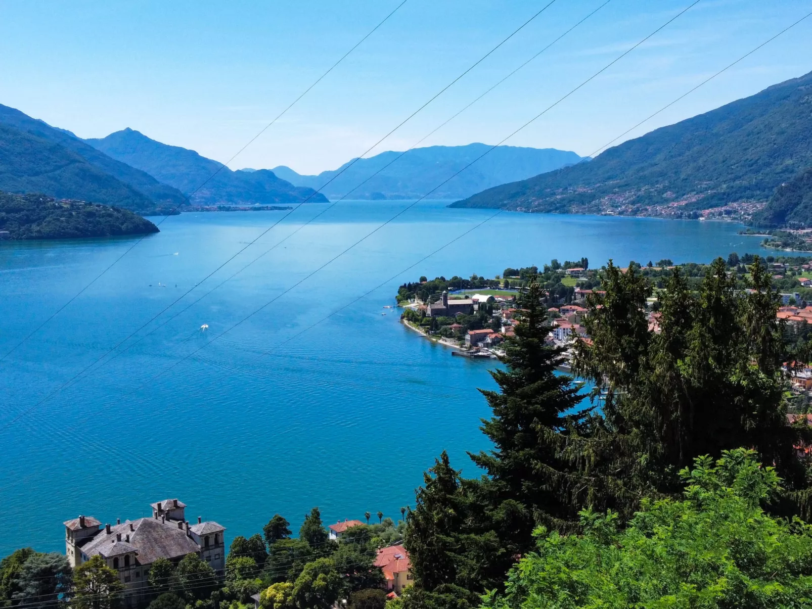 'Casa Domenica' mit Blick aufs Wasser