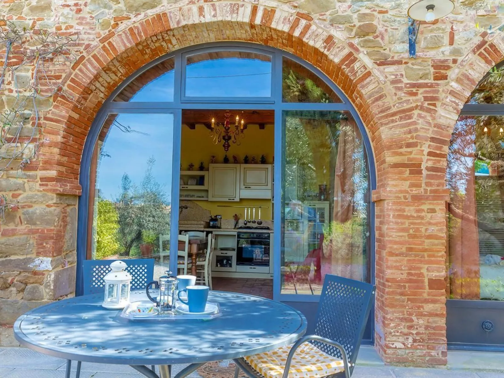 Wunderschöne Ferienwohnung in Monte San Savino mit gemeinschaftlichem Pool, Gar