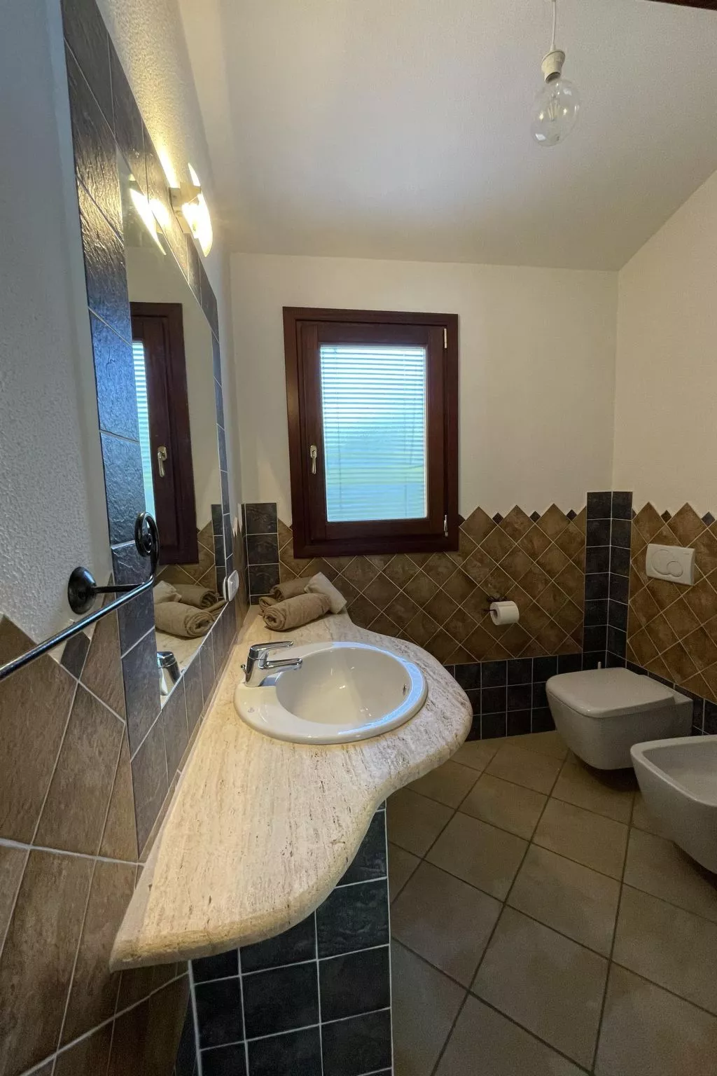 1 Kilometer vom Strand entfernt