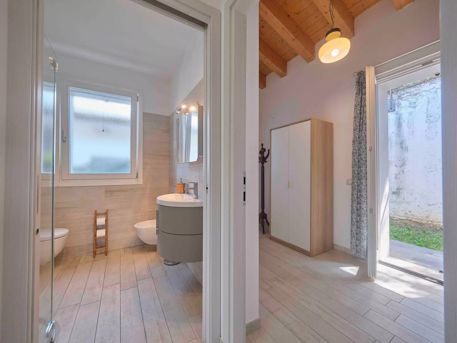 Schönes Ferienhaus Villetta Batik