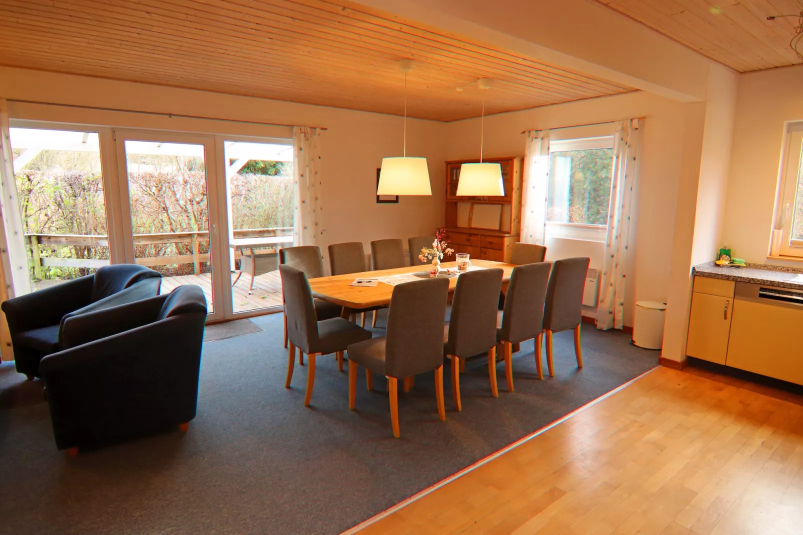 Sonnenblume 136 qm Haus Nr 22-Woonkamer