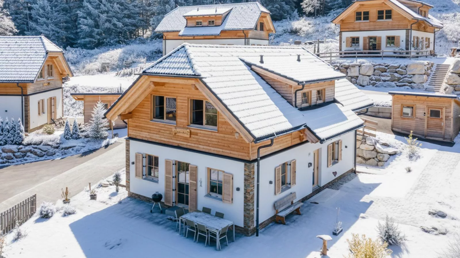 Im grünen Herzen-Exterieur winter