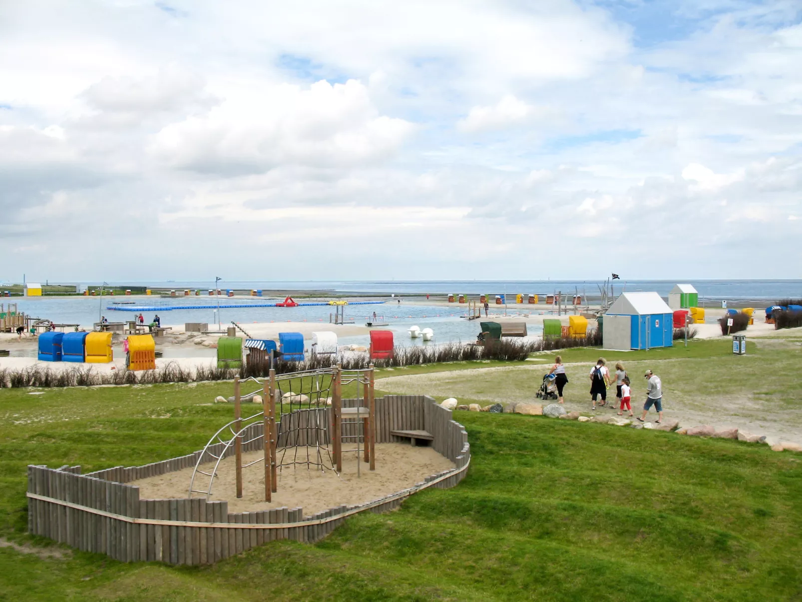 G12 Ferienhaus in Eckwarderhörne mit Gartenhaus - Omgeving