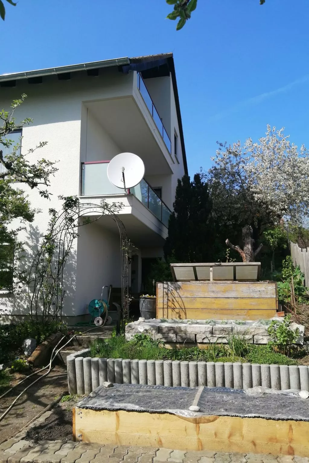 Große Ferienwohnung in Sinbronn mit Garten