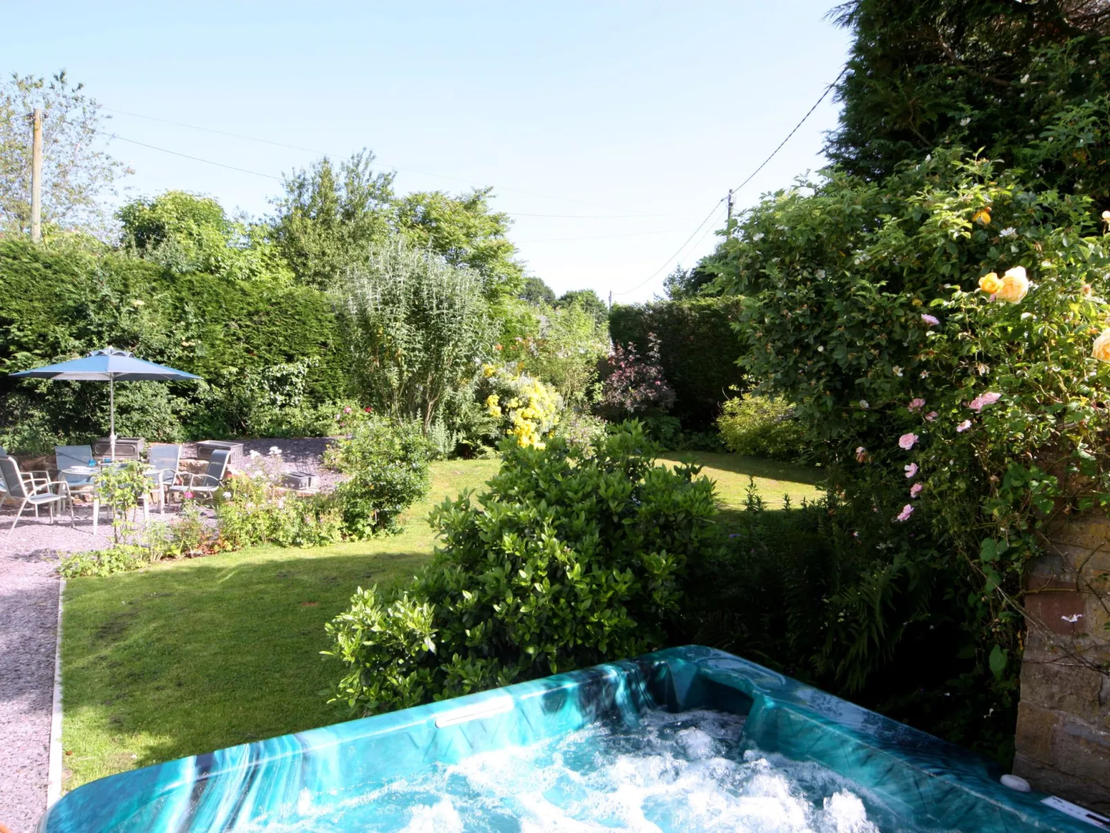 Cottage "Foxes Reach" mit Whirlpool-Buiten