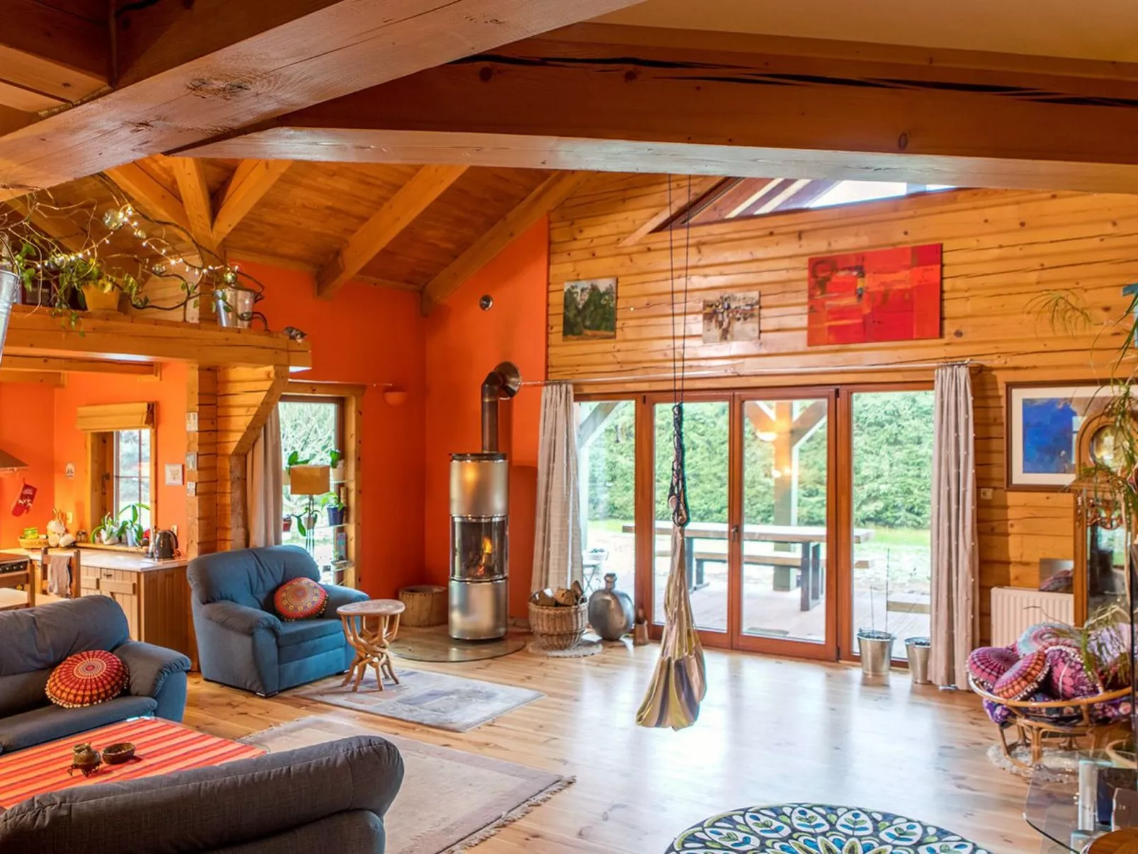 Saunabereich in Kepa - Vogelhaus