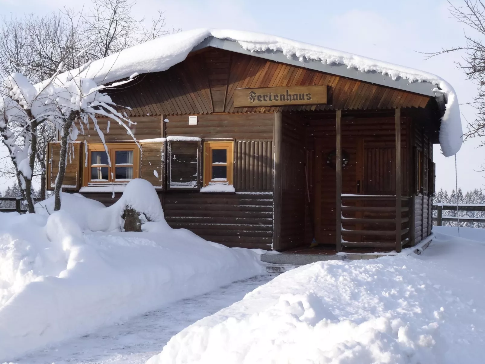 Uriges Blockhaus für 5 Personen