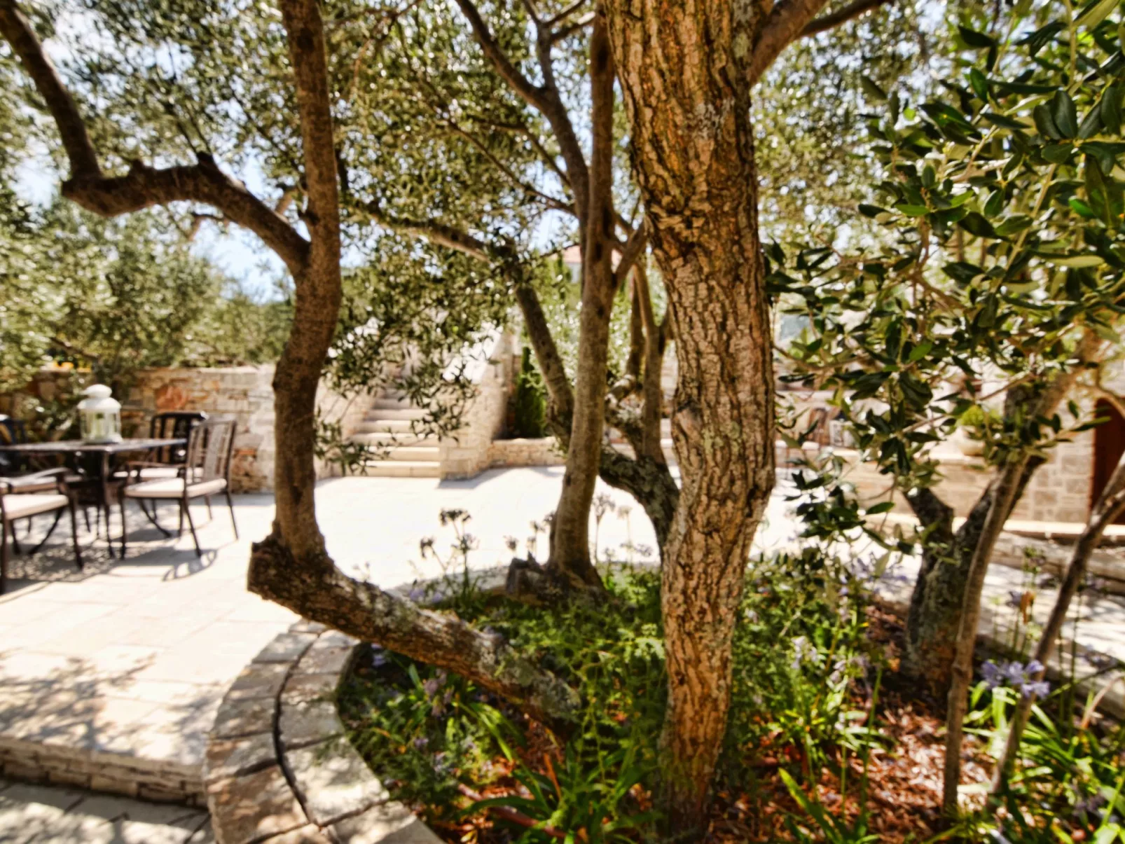 Wohnung "Villa Kos A-1" mit Pool-Buiten