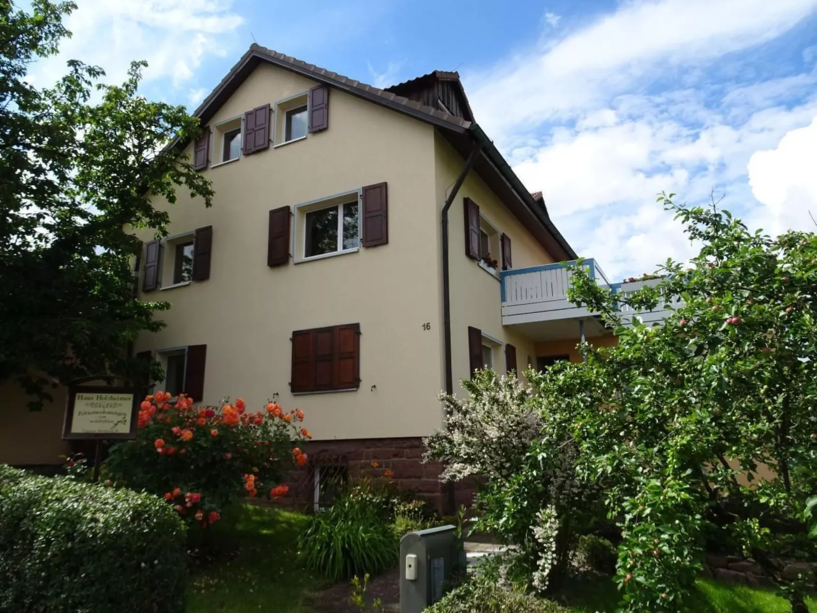 Nette Wohnung in Garitz mit Garten und Terrasse