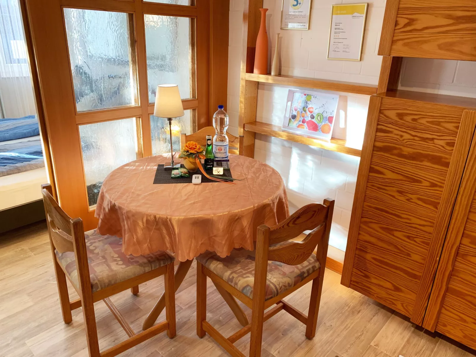 Komfortfewo für 2 Personen mit Wintergarten