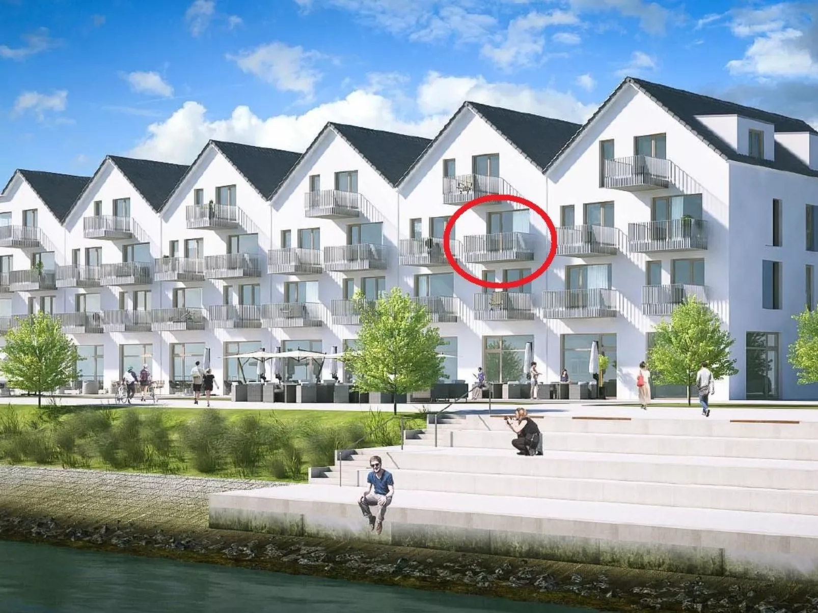 Fewo Reeders Nest by Seeblick Ferien ORO-Buiten