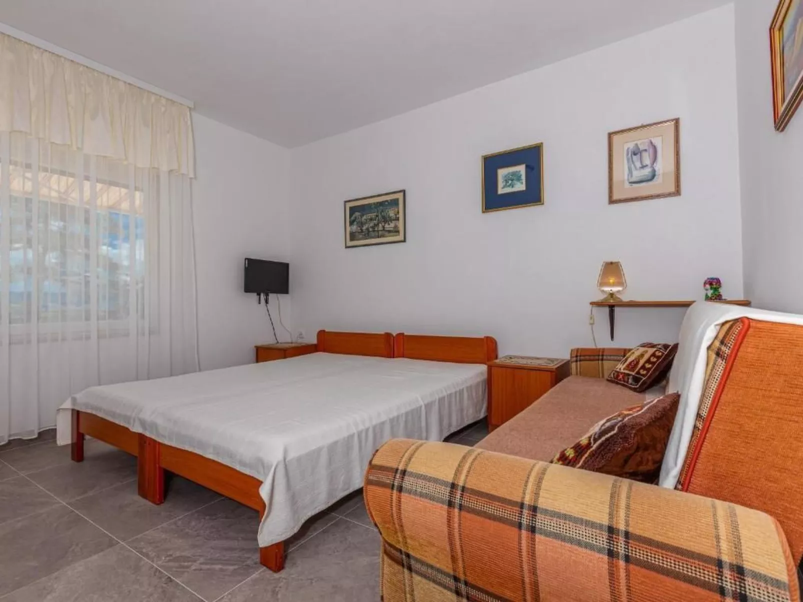 In Novi Vinodolski mit Terrasse und Meerblick