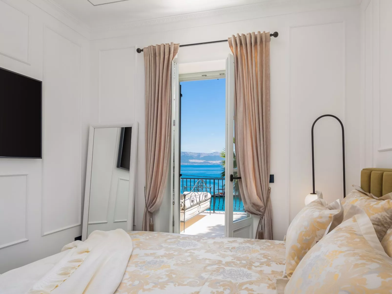 Villa L'orizzonte mit Außenküche in der Nähe von Trogir