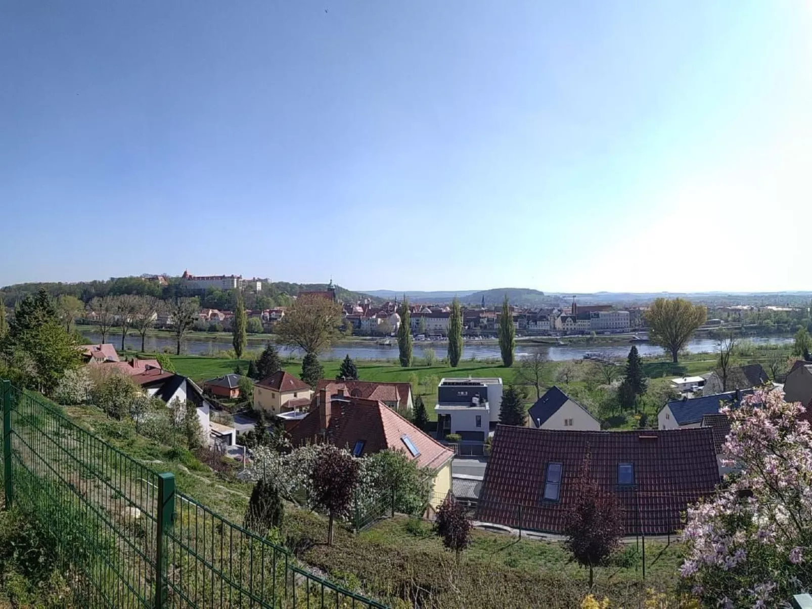In Pirna mit Schöner Terrasse