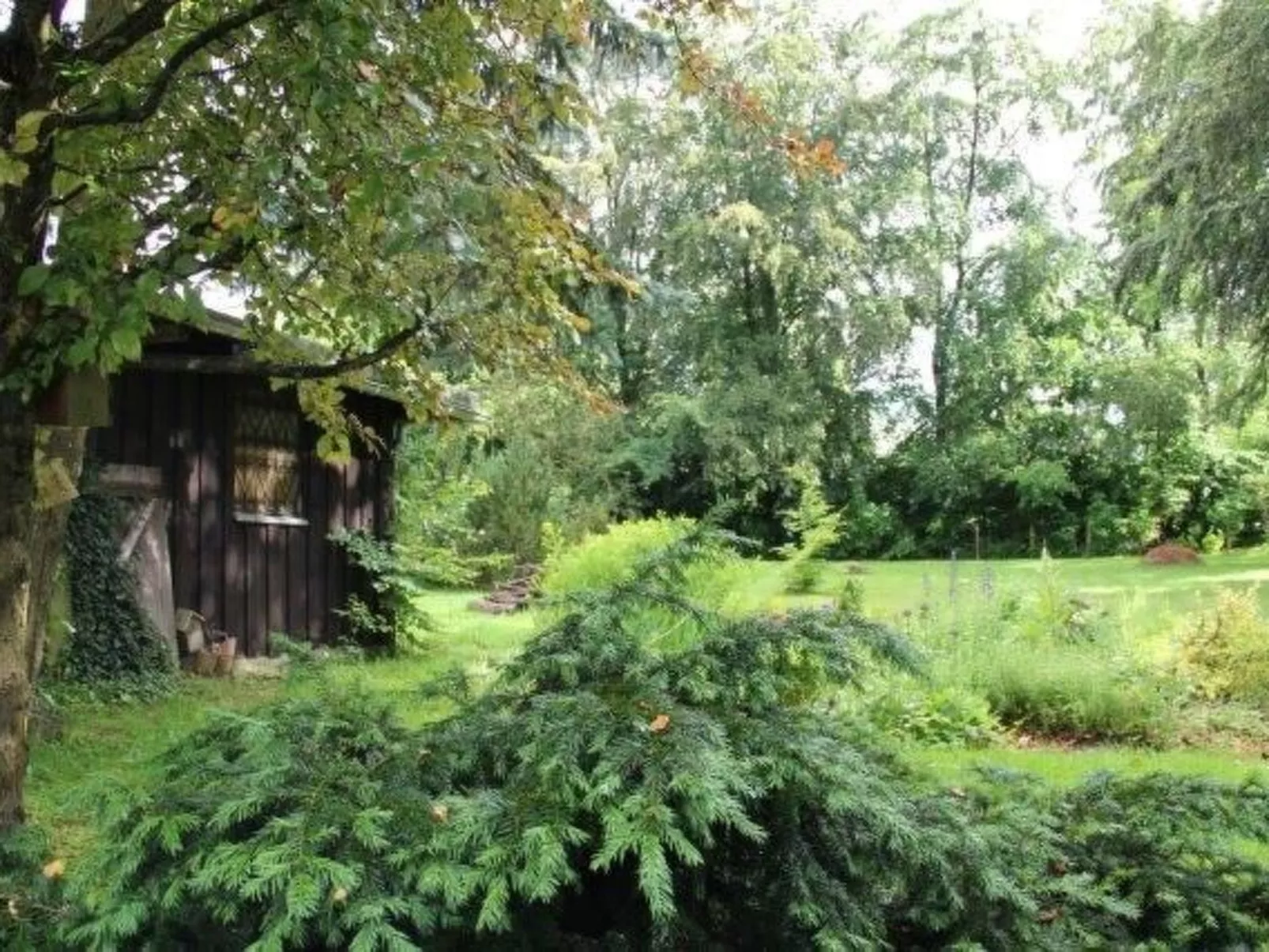 Fachwerkhaus mit Garten, Grill und Terrasse
