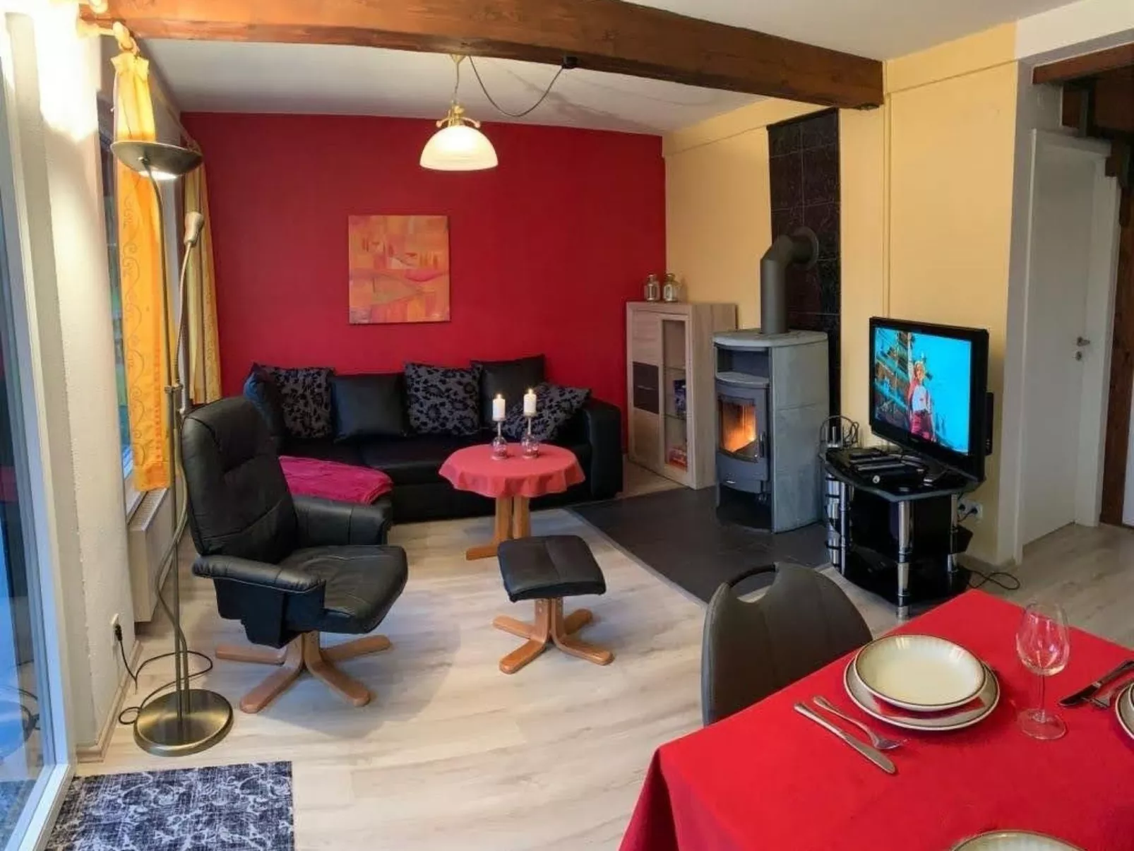 In Feriendorf Silbersee mit Garten